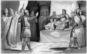 Nachfolge von Ludwig dem Frommen, 816: der Kaiser des Westens