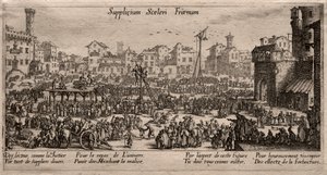 Supplicium sceleri Fraenum (Die Strafen) von Unknown artist