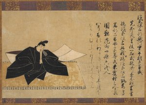 Taira no Kanemori von den Sechsunddreißig Unsterblichen Dichtern von Unknown artist