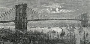 Die Brooklyn Bridge, New York