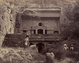 Die Höhle der Zimmerleute. Ellora