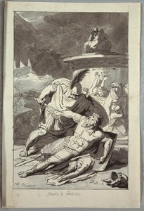 Der Tod des Priamus von Unknown artist