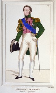 Der Herzog von Angoulême Louis Antoine (Louis-Antoine) d