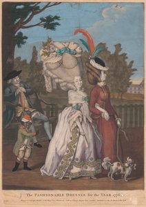 Die modischen Kleider für das Jahr 1776
