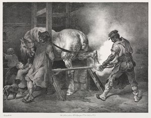 Der flämische Schmied von Unknown artist