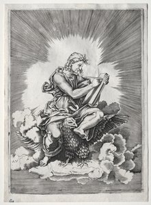 Die vier Evangelisten: St. Johannes