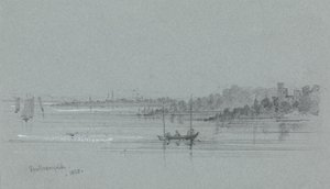 Der Hafen von Southampton von Unknown artist