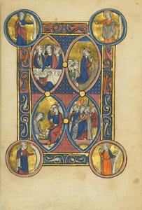 Das letzte Abendmahl; Christus wäscht den Aposteln die Füße; Die Agonie im Garten; Der Verrat an Christus