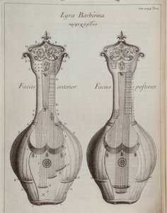 Die Lyra Barberina (Gravur)