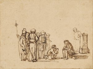 Die Verspottung Christi von Unknown artist