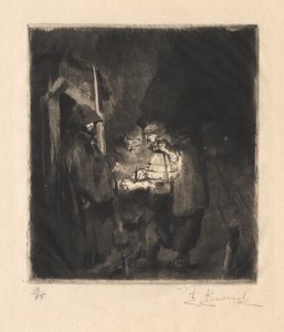 Die nächtliche Runde von Unknown artist