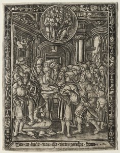 Der alte König auf seinem Thron