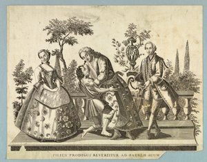 Die Rückkehr des verlorenen Sohnes von Unknown artist