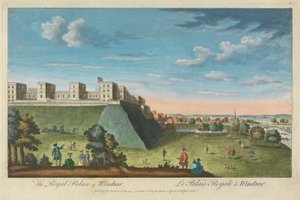 Der königliche Palast von Windsor von Unknown artist