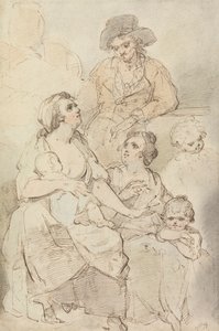 Die tugendhafte Familie von Unknown artist