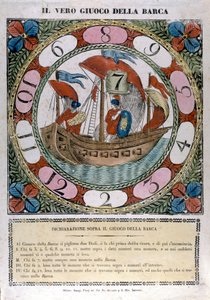 Das Spiel des Bootes. 18. Jahrhundert von Unknown artist