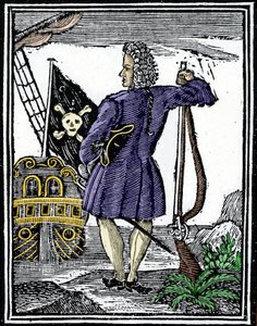 Der Pirat „Gentleman“ Stede Bonnet (1688-1718).
