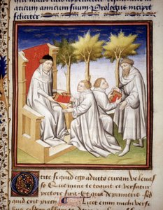 Die Weitergabe von Wissen an die jüngere Generation. Manuskript „De Senectute“ von Cicero (1401)