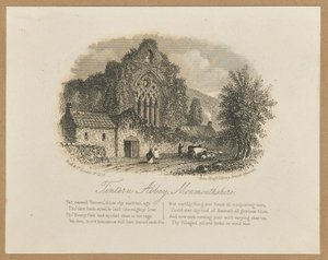 Tintern Abbey, Monmouthshire von Unknown artist
