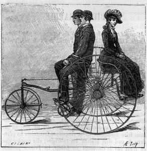 Dreiräder auf der Stanley Club Ausstellung in London, England von Unknown artist