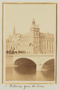 Tuillerien von der Seine von Unknown artist