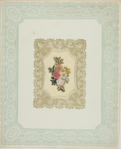 Ohne Titel Valentinstag (Blumen) von Unknown artist