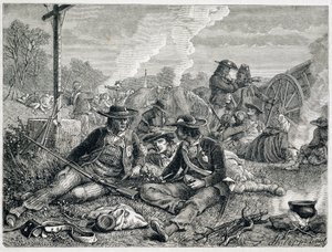 Vendée-Aufständische - Gravur von Unknown artist
