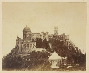 Ansicht des Palácio da Pena, Portugal