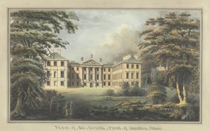 Ansicht der Südfront des Hamilton Palace