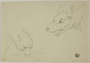 Wolf und Lamm