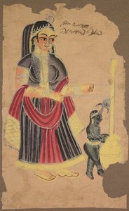 Yasoda und Krishna