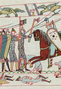 nach einem Detail des Teppichs von Bayeux, 11. Jahrhundert von Unknown artist