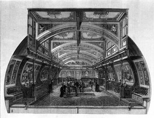 Boot gegen Seekrankheit entworfen von Henry Bessemer (1813-1898)