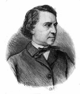 Porträt von Louis Blanc, französischer Politiker und Historiker (1811-1882).