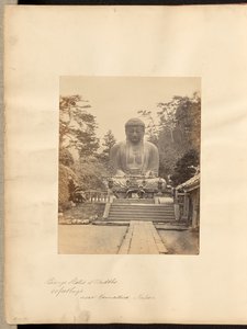Bronzestatue von Buddha, 60 Fuß hoch, nahe Kamakura, Japan