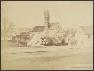 [Kathedrale und umliegendes Dorf]