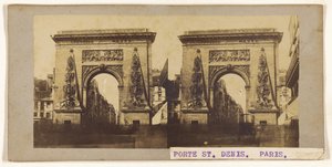 Porte St Denis von Unknown artist/maker
