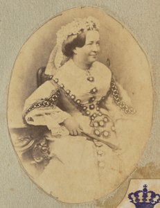 Königin Amalia von Griechenland von Unknown artist/maker