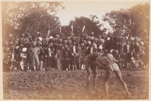 Ein Wrestling-Wettbewerb, Delhi