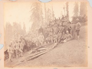 Britische Offiziere, Black Mountain Expedition von Unknown photographer