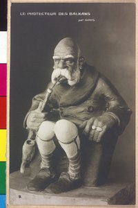 Karikatur von Franz Joseph I. von Unknown photographer