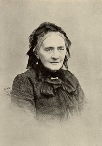 Clara Schumann (geborene Clara Wieck - 1819-1896) deutsche Pianistin im Alter