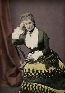 Eugenie de Montijo (1826-1920), Ehefrau von Napoleon III., die letzte Kaiserin von Frankreich