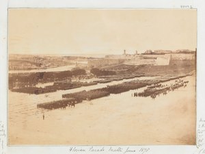 Florian Parade, Malta, Juni 1878 von Unknown photographer