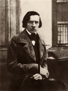 Frederic Chopin (1810-1849) polnischer Komponist und Pianist von Unknown photographer