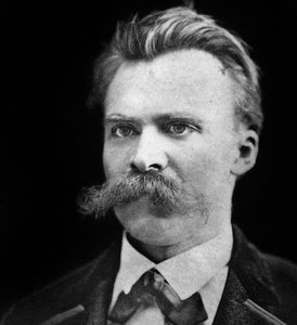 Deutscher Philosoph Friedrich Wilhelm Nietzsche (1844-1900)
