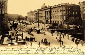 Deutschland, Berlin, Palast des Deutschen Kaisers, Postkarte um 1904 von Unknown photographer
