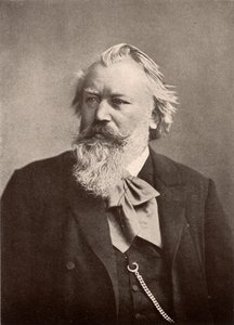 Johannes Brahms (1833-1897) von Unknown photographer