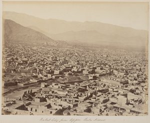 Stadt Kabul, 1880
