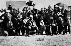König Cetshwayos Krönung am 1. September 1873